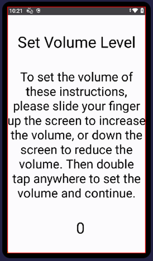 Set volume on castles device