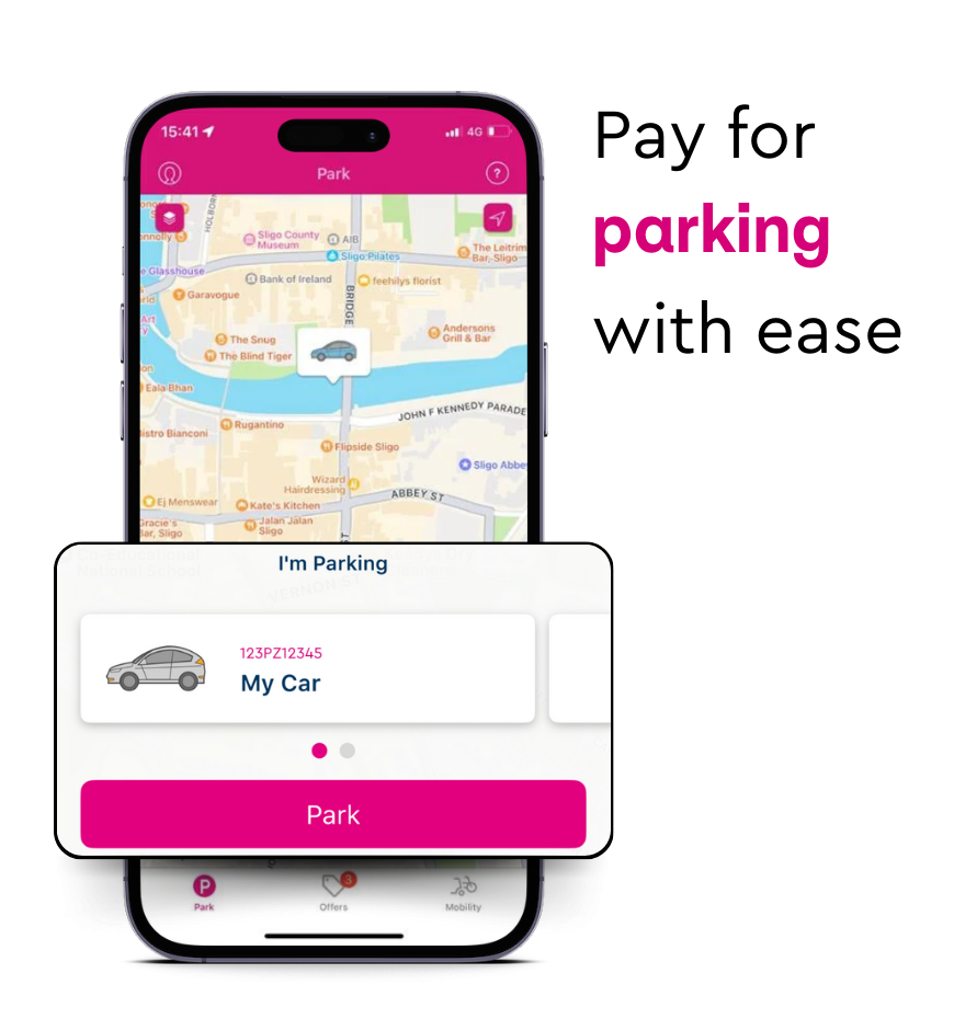 Pay for parking Payzone app 