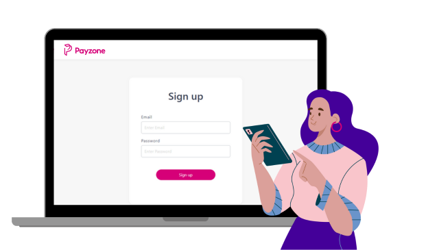 Payzone online platform sign up