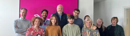 Payzone staff gather for training